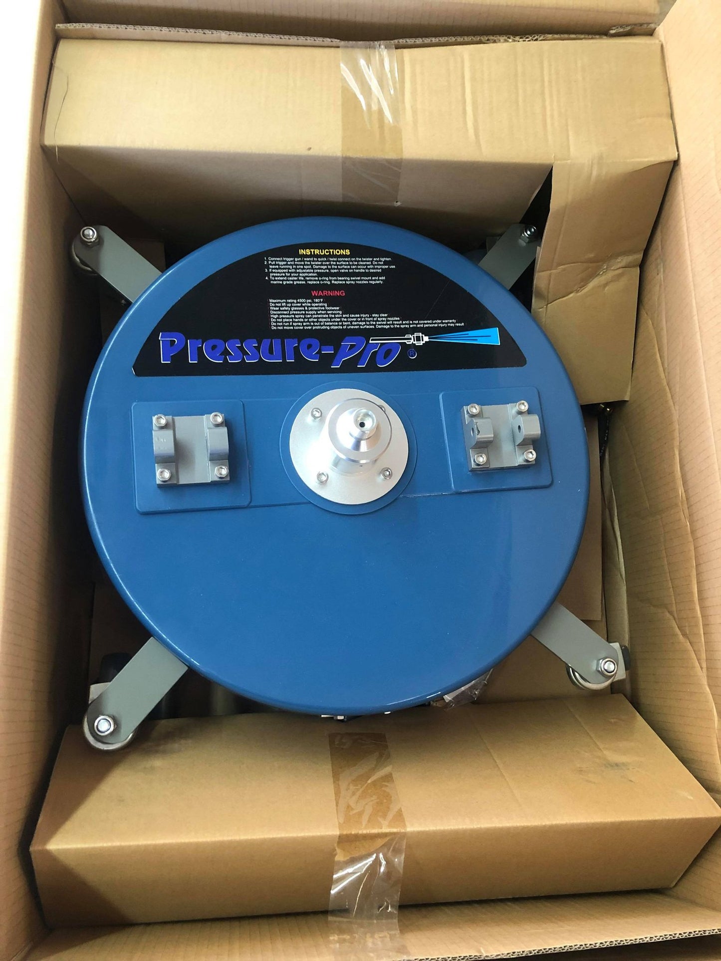 Surface Cleaner, PP-SC18, 4500 PSI, 5 GPM, 18" CVR, 27.4 WT, 180 Degrees, Pressure Pro