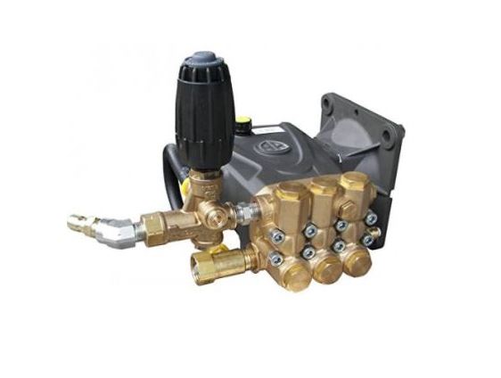 Pump, Direct Drive, 1" Shaft, Gas, 4.0 GPM, 4000 PSI, Plumbed, AR
