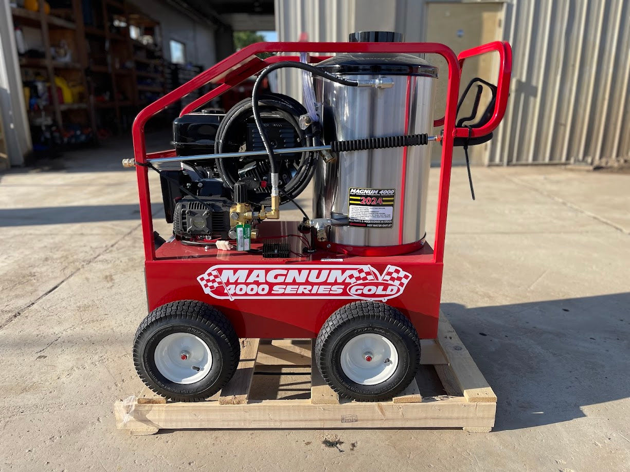 Magnum 4000 Stainless Steel Power Washer Package
