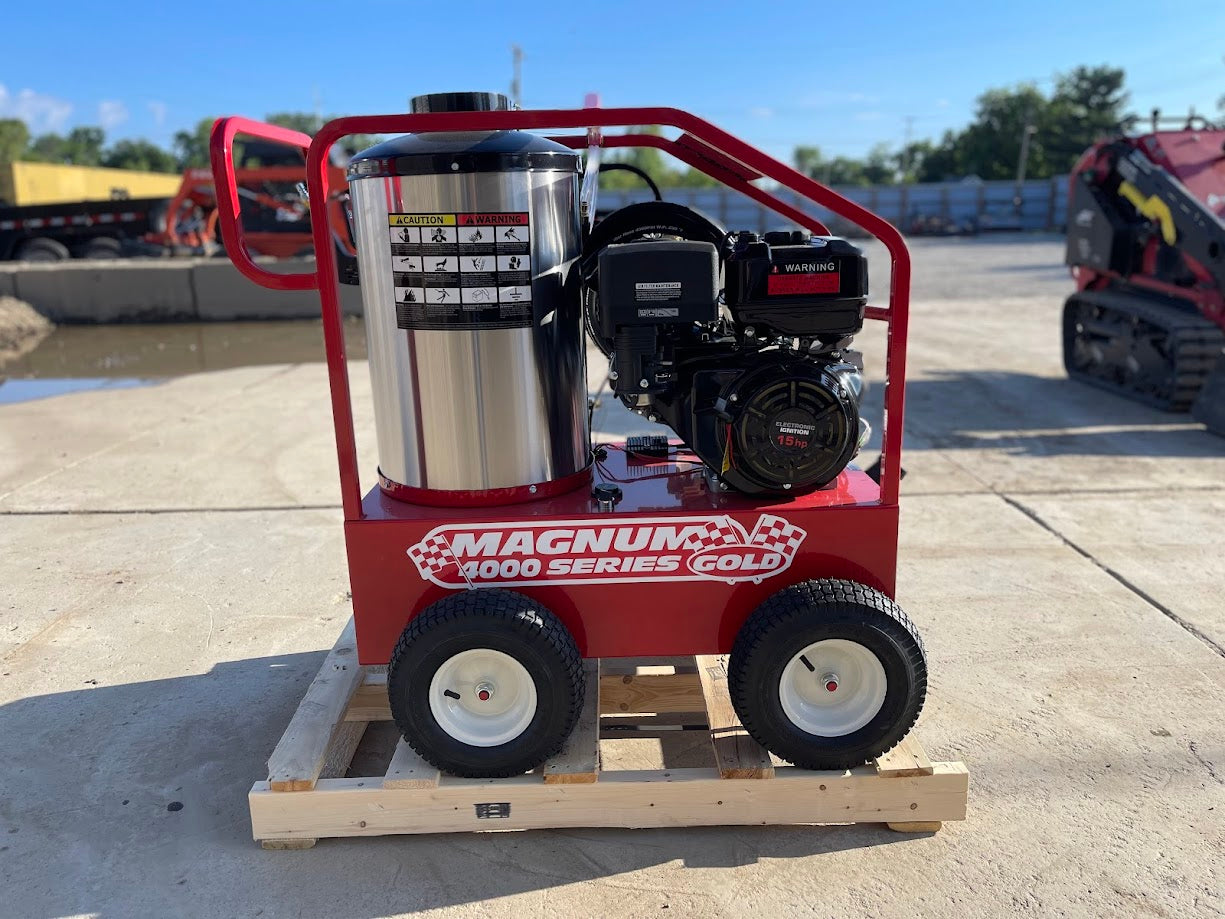 Magnum 4000 Stainless Steel Power Washer Package
