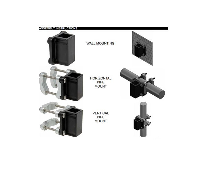 Mounting Kit for DHRTM50100 and DHRTM50200 Trailer Mount Hose Reel
