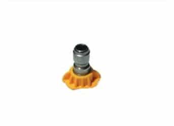 Nozzle, Chiseling, 15 Degree, Yellow, Stainless Steel
