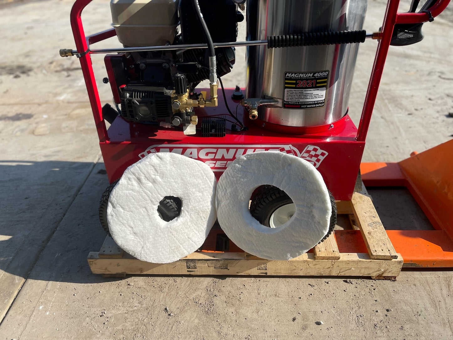 Coil Insulation Top/Bottom for Magnum 4000 & Easy-Kleen Machines