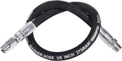 3' Leader, 3/8" Hose, 3/8" NPT Male x 3/8" NPT Male Swivel