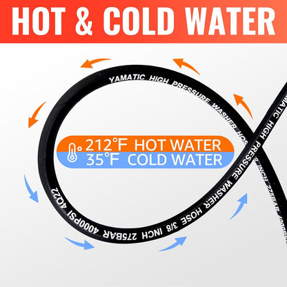 3' Leader, 3/8" Hose, 3/8" NPT Male x 3/8" NPT Male Swivel