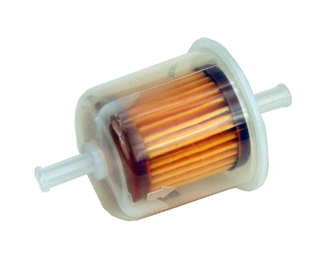 Inline Fuel Filter with 1/4" Barb