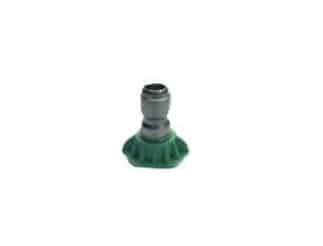 Nozzle, Flushing, 25 Degree, Green, Stainless Steel