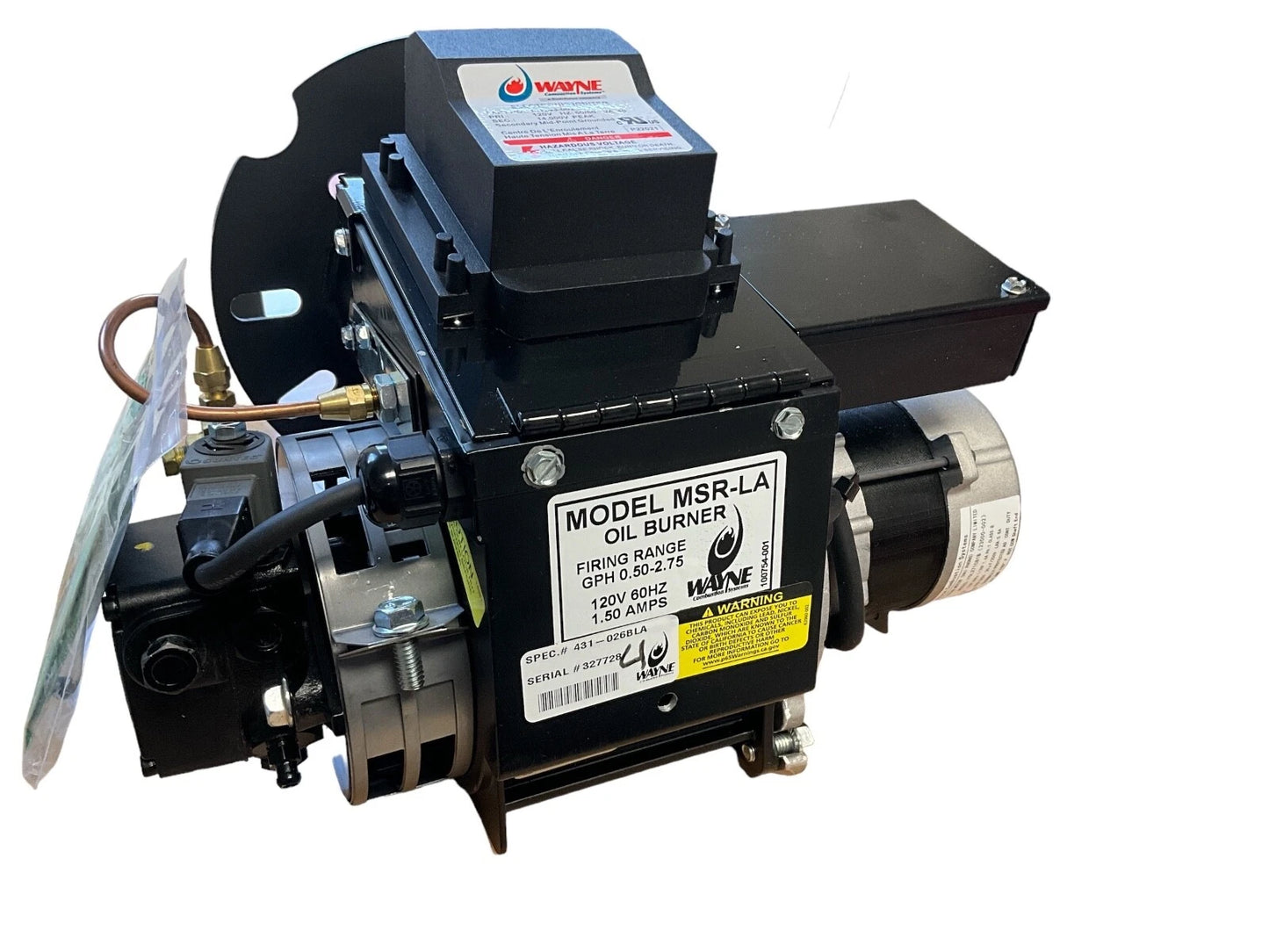 Wayne MSR-R1 12v Oil Burner for Magnum 4000