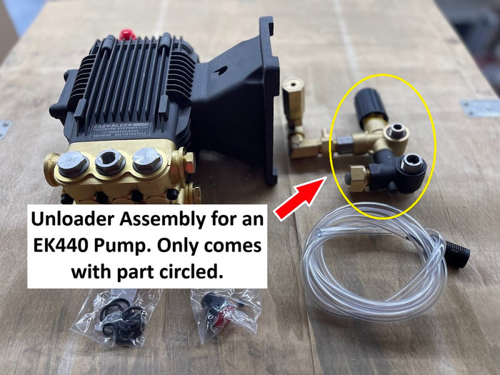 Unloader Assembly for EK440 Pump
