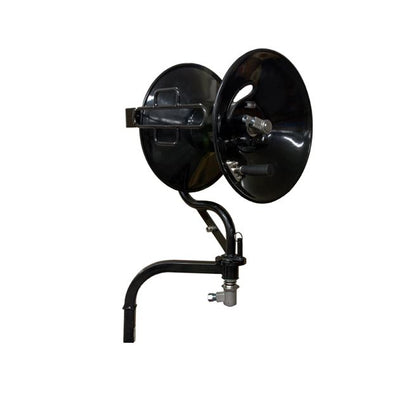 General Pump 200 foot swivel hose reel with folding handle and mounting bracket