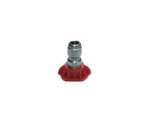 Nozzle, Cutting, 0 Degree, Red, Stainless Steel