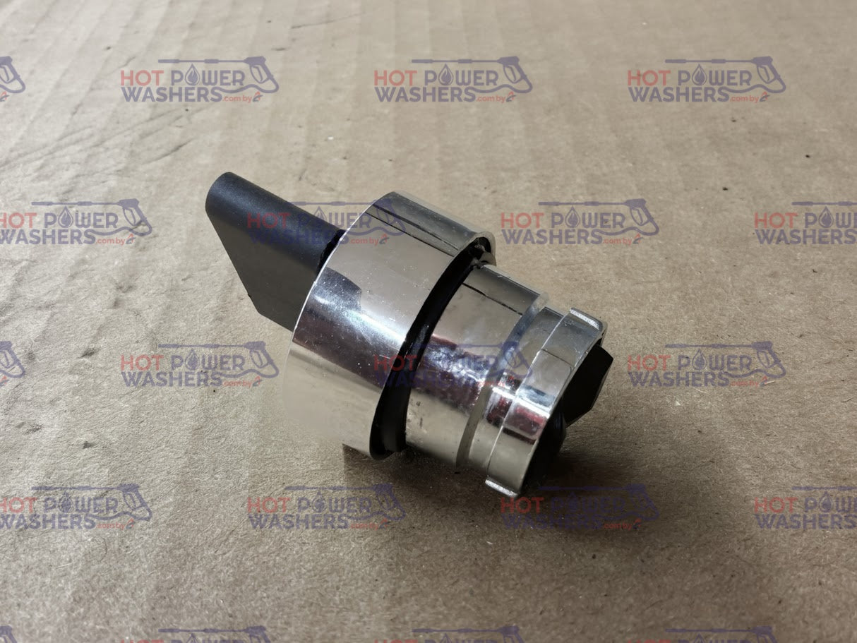 Chrome toggle switch knob with black lever for Magnum 4000 on/off switch kit